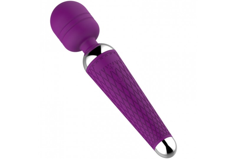 armony masajeador vibrador cabeza flexible violeta