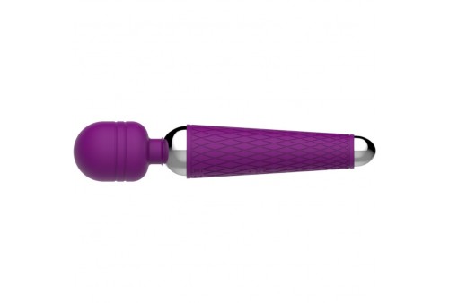 armony masajeador vibrador cabeza flexible violeta