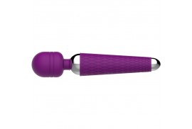 armony masajeador vibrador cabeza flexible violeta