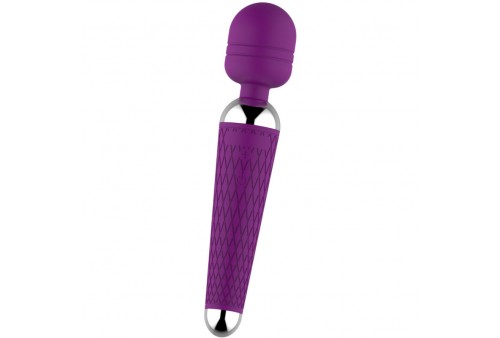 armony masajeador vibrador cabeza flexible violeta