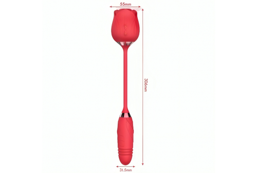 armony delight flower succionador thrusting rojo