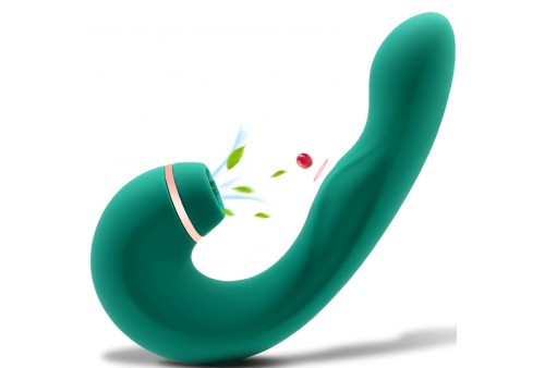 armony vibrador succionador flexible verde