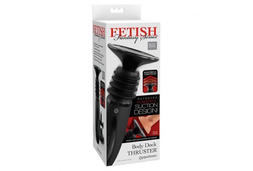 fetish fantasy series body dock thruster sujeta dildos con 7 modos de empuje negro