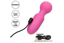 calexotics first time masajeador recargable 10 vibraciones rosa