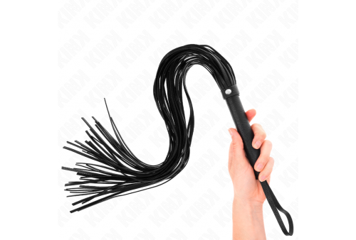 kink látigo pvc blando negro 70 cm