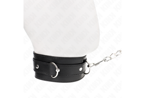 kink collar con correa 65 cm negro 54 x 45 cm