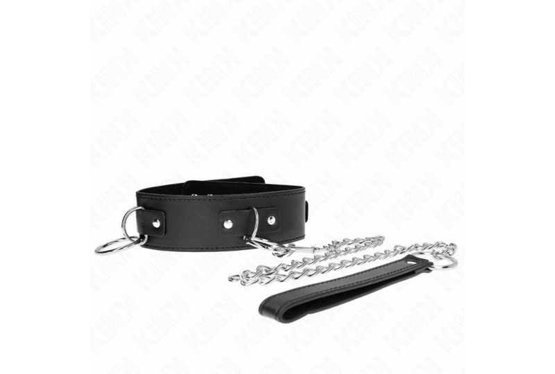 kink collar con correa 65 cm 3 anillos modelo 2 ajustable 36 43 cm x 5 cm