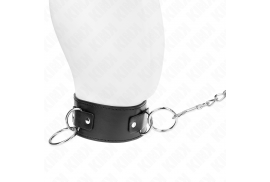 kink collar con correa 65 cm 3 anillos modelo 2 ajustable 36 43 cm x 5 cm