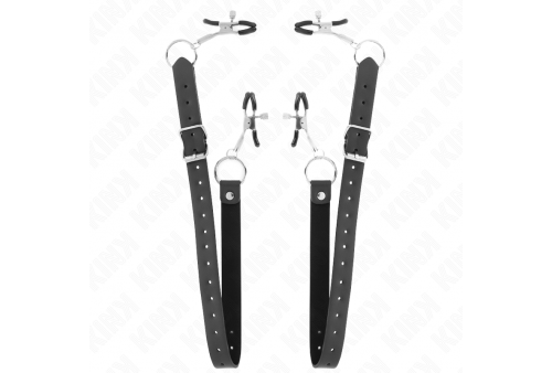 kink pinzas para clítoris 4 enganches ajustable 34 48 cm