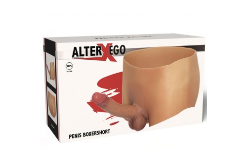 hidden desire alter ego bóxer con pene 18 cm natural talla l