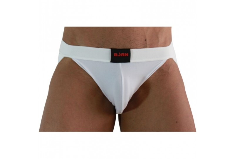 burn 007 jock lycra blanco s