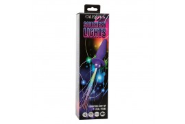 calexotics southern lights light up plug anal con luces 10 vibraciones silicona violeta