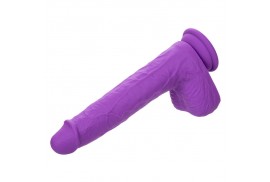 calexotics studs vibrador recargable y giratorio 10 vibraciones violeta