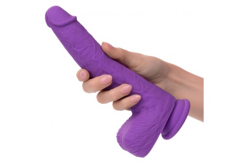 calexotics studs vibrador recargable y giratorio 10 vibraciones violeta