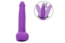 calexotics studs vibrador recargable y giratorio 10 vibraciones violeta