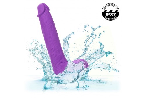 calexotics studs vibrador recargable y giratorio 10 vibraciones violeta