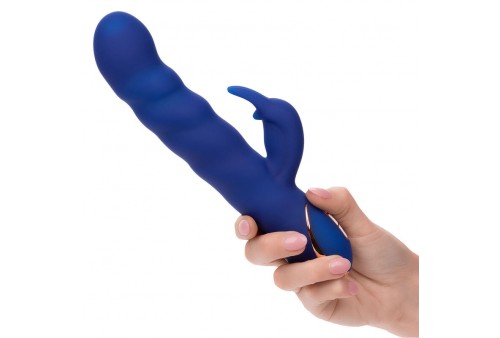 calexotics jack vibrador rabbit movimiento de ondas azul