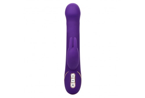 calexotics jack vibrador rabbit y estimulador 7 niveles de vibración y succión azul