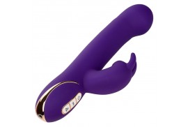 calexotics jack vibrador rabbit y estimulador 7 niveles de vibración y succión azul