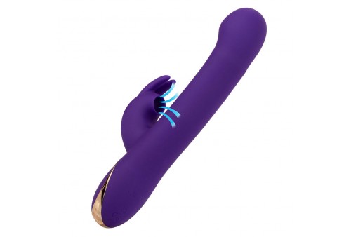 calexotics jack vibrador rabbit y estimulador 7 niveles de vibración y succión azul