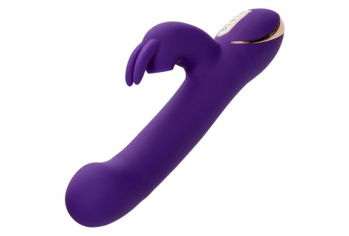 calexotics jack vibrador rabbit y estimulador 7 niveles de vibración y succión azul