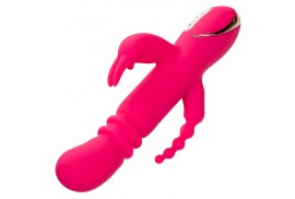 calexotics jack fantasy triple vibrador calentable rabbit rosa