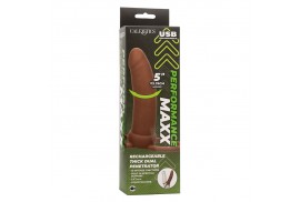 calexotics maxx doble penetrador grueso 10 vibraciones mulato