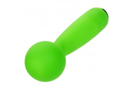 calexotics neon vibes the bubbly vibe mini masajeador 10 vibraciones verde