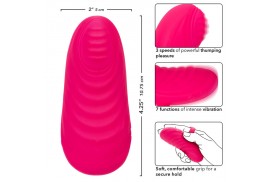 calexotics envy masajeador de bola rodante 7 vibraciones rosa