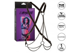 calexotics euphoria arnés de múltiples cadenas premium talla plus