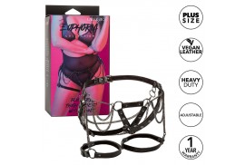 calexotics euphoria arnés de muslo con cadenas premium talla plus