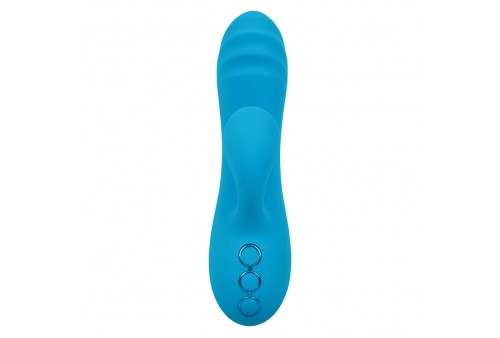 calexotics sunset beach seducer vibrador y estimulador 10 funciones azul