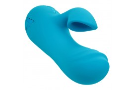 calexotics sunset beach seducer vibrador y estimulador 10 funciones azul