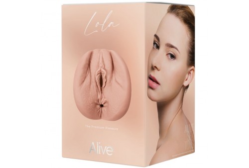 alive lola masturbador doble masculino vagina ano super realístico natural