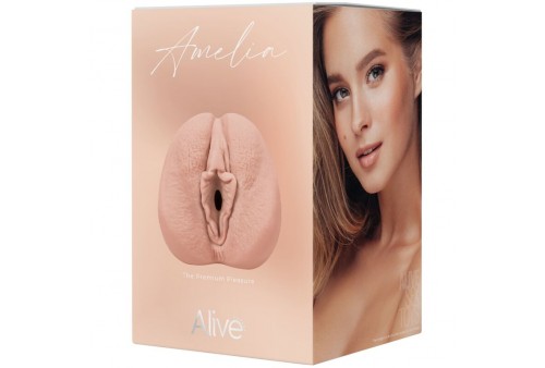 alive amelia masturbador masculino vagina super realístico natural