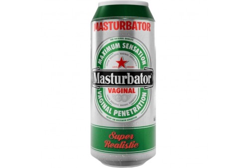 alive masturbador masculino vagina lata cerveza