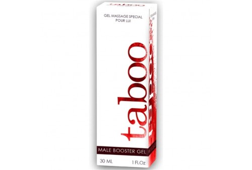 ruf taboo male booster gel para la erección 30 ml