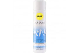 pjur toy glide lubricante base agua para juguetes 100 ml