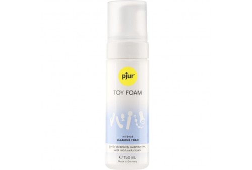 pjur toy foam limpiador de juguetes espuma suave 150 ml