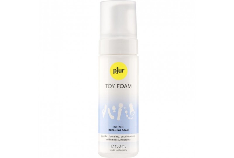 pjur toy foam limpiador de juguetes espuma suave 150 ml