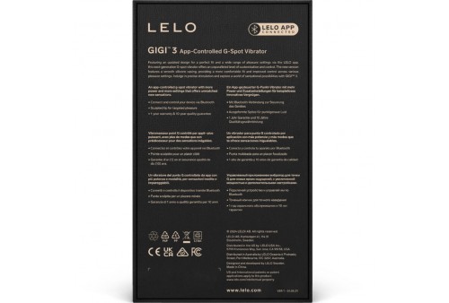 lelo gigi 3 vibrador punto g rosa