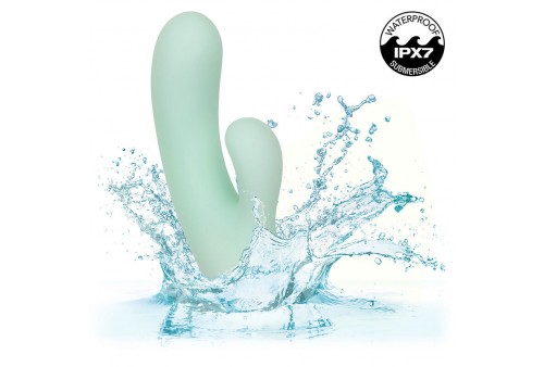 calexotics pacifica fiji vibrador y estimulador punto g 10 vibraciones aqua