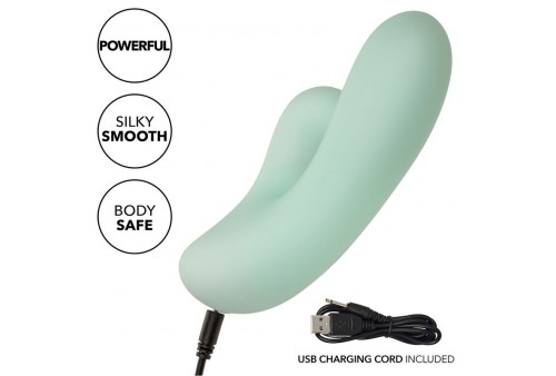 calexotics pacifica fiji vibrador y estimulador punto g 10 vibraciones aqua