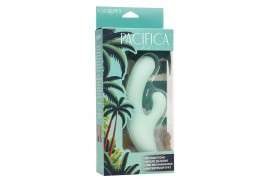 calexotics pacifica fiji vibrador y estimulador punto g 10 vibraciones aqua