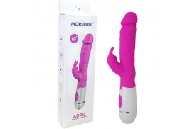 armony abril vibrador rabbit 16 velocidades rosa