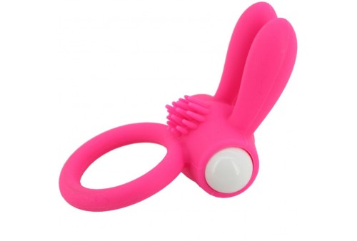 armony mr bunny anillo vibrador silicona pink