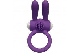 armony mr bunny anillo vibrador silicona purple