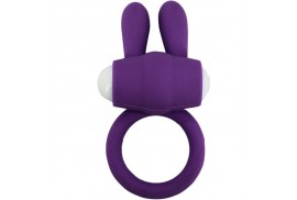 armony mr bunny anillo vibrador silicona purple