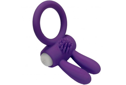 armony mr bunny anillo vibrador silicona purple