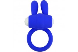 armony mr bunny anillo vibrador silicona azul